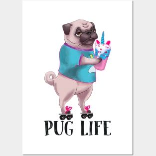 Pug Life Posters and Art